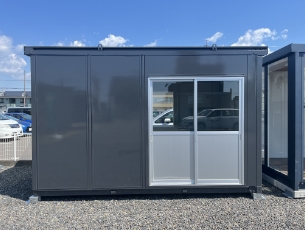 福井県 ユニットハウス・プレハブ 2.83坪［CT-41J ストーングレイ］